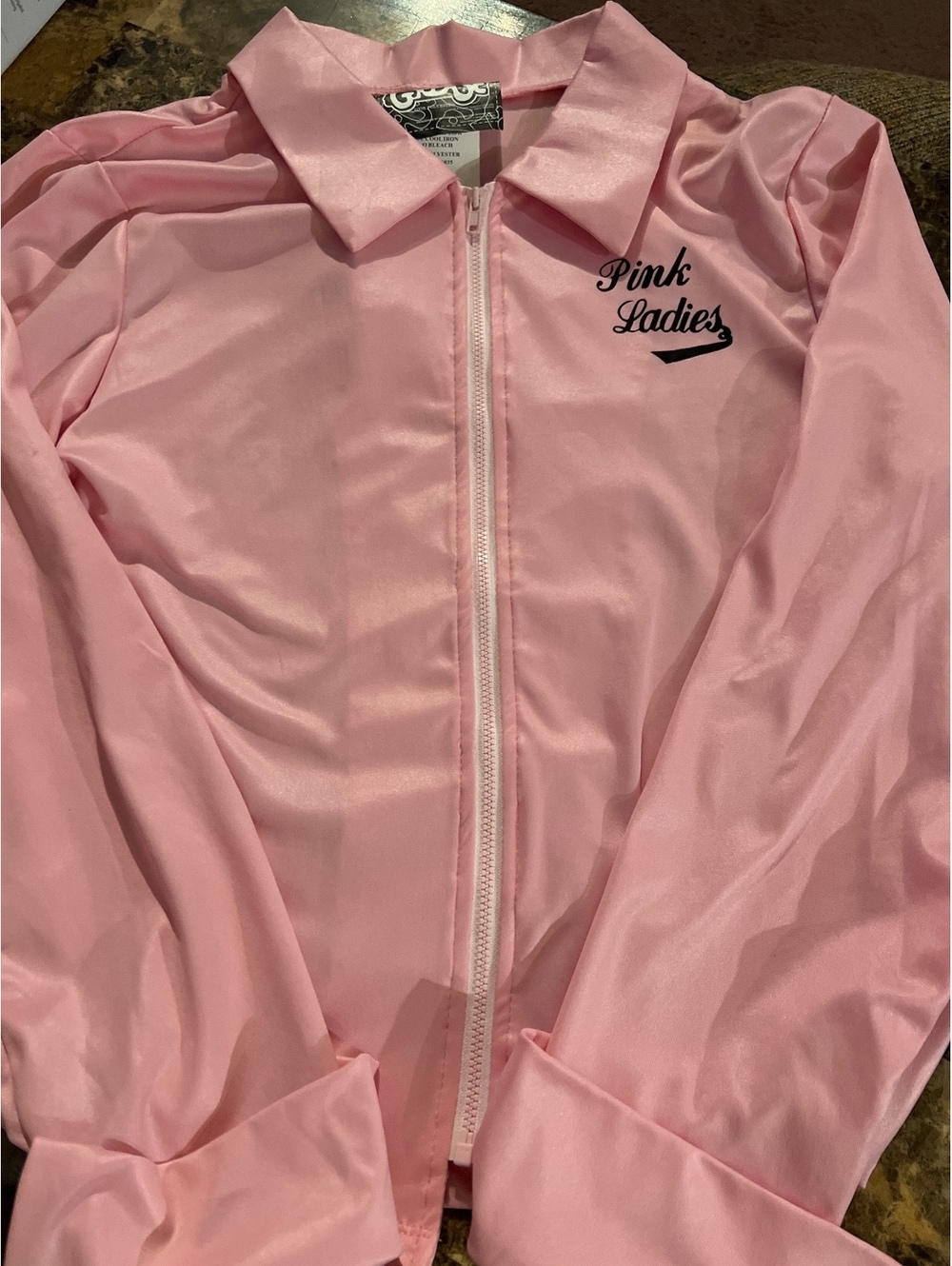 Grease Pink Ladies Rizzo Satin Jacket X-Large